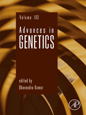 cover image of Advances in Genetics